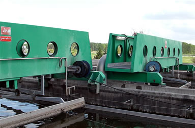 Dredger bridges